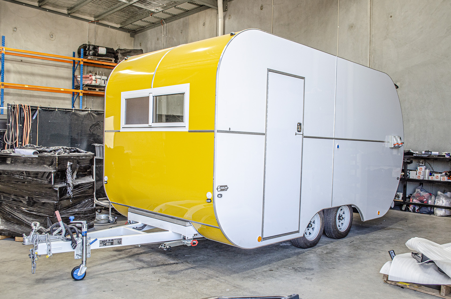 CHICH Food Van exterior curved-shell body