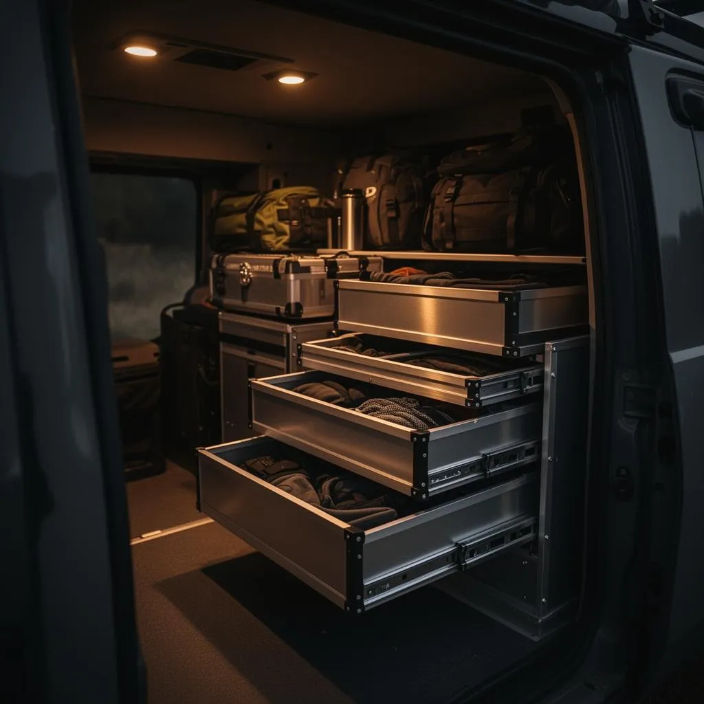 Storage drawer system